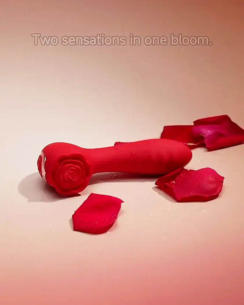 Rosé Sonic Bloom showing internal vibration and curved body profile