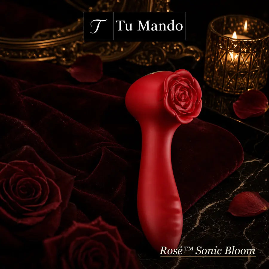 Rose Sonic Bloom in a candlelit private ritual setting